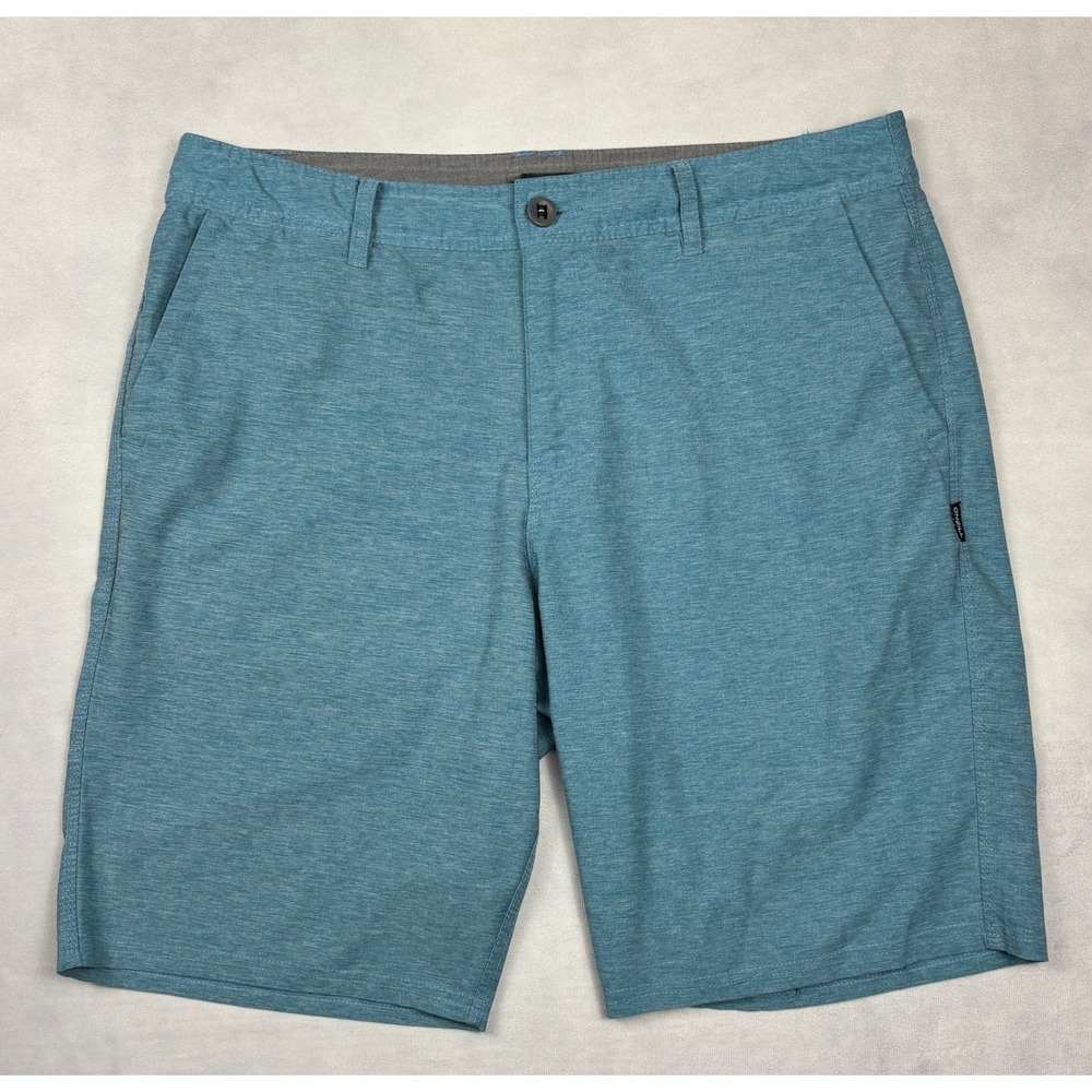 ONeill Hybrid Shorts Mens 36 Blue Heather Stretch Walkshorts HO918A124X